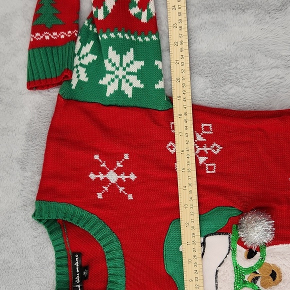 Llama Christmas sweater size M - Picture 7 of 8